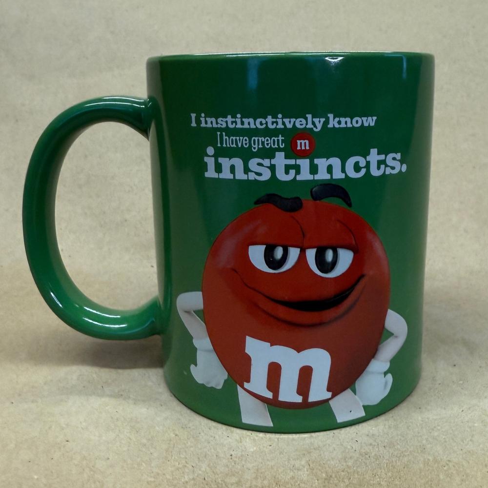 M&M's Red Candy I have great instincts Mug-2024